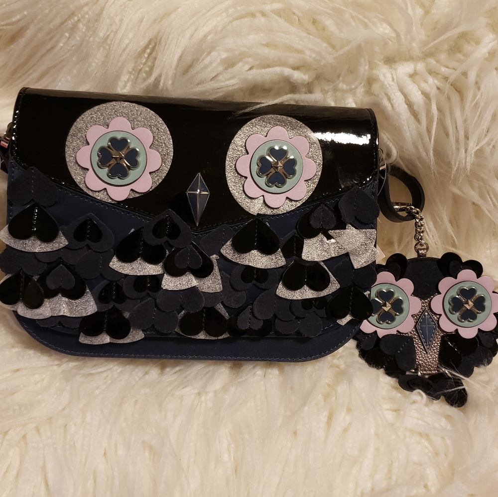 Kate Spade Owl 🦉 Purse & Keychain
